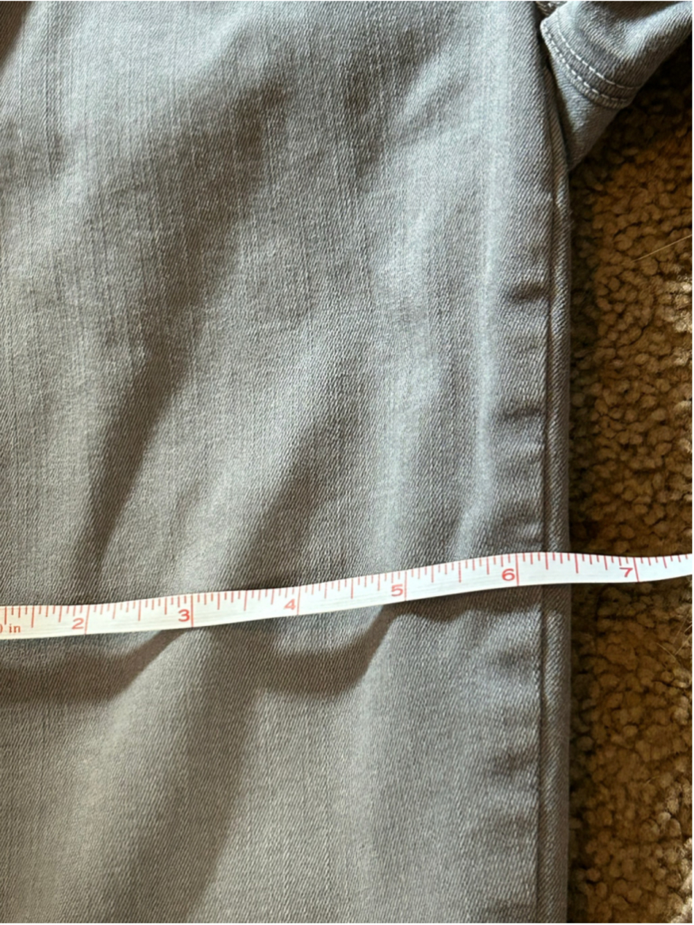 Girls L'Agence Skinny Jeans Size 26 Grey - Picture 10 of 11